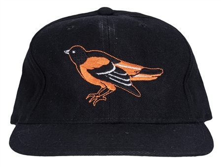 1990 Circa Cal Ripken Jr. Game Used & Signed Baltimore Orioles Hat (J.T. Sports & Beckett)
